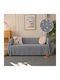 My Home Luxury Margarita Armchair Throw Jacquard 180x180cm Grey