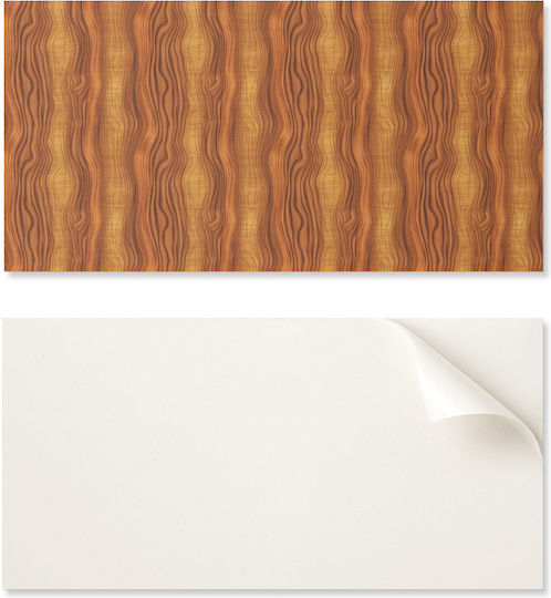 Set de Plăci de Vinil Decor Efect Lemn Bucătărie Sau Baie 10x40x20 Bucăți