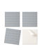 Set Kacheln Pvc Wandsticker & Wandgemälde Dekoration Küche Oder Bad Geometrisches Design Kacheln 4x50x50 cm