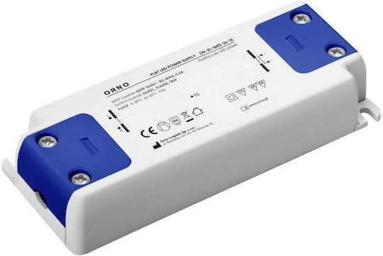 Επίπεδος Τροφοδοτικός Led 24 V 15 W Ip20