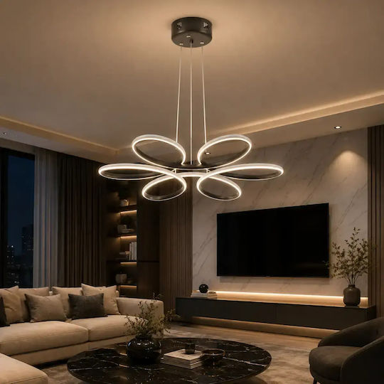 Led Chandelier 3 Color Light Homs Ro Lx 40027