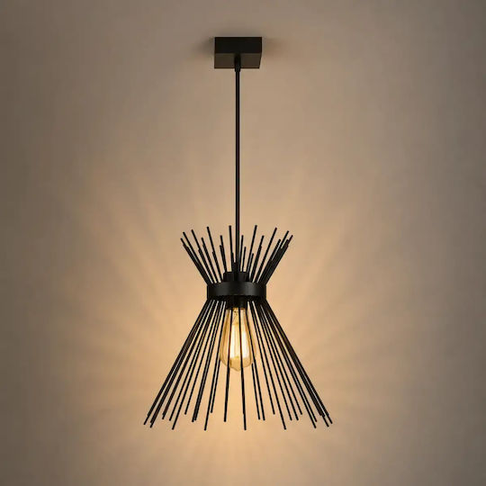 Lampă A Glob Negru-alb Homs Ro11179