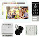 Interfon Video Smart Wi-Fi Ai Pentru 2 Familii Mentor Svk2103w 2 Fire 10 Inch Ips 2mp Fhd Card Pin Tuya Ip65 Alb