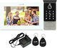 Interfon Video Smart Wi-Fi Cu 2 Fire Mentor Svk2101w 10 Inch Ips 2mp Fhd Card Pin Tuya Ip65 Alb