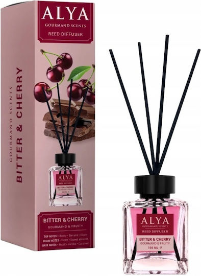 alya Gourmand Düfte Raumduft Stäbchen 100ml Bitter & Kirsche