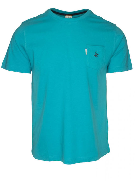 T-shirt Πετρολ