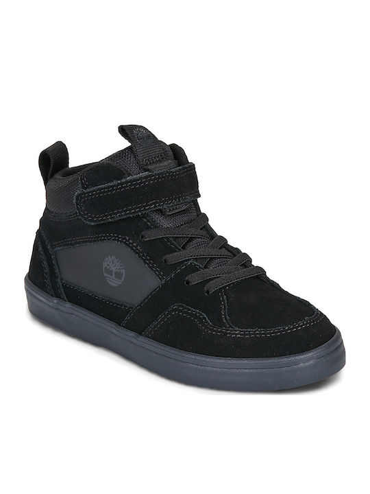 Timberland Stone Jump Παιδικά Sneakers High Μαύρα