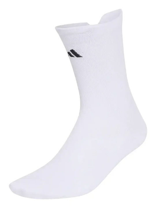 adidas Crew Running Socks White 1 Pair