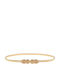 Elastische Damen Gürtel Kette Gold