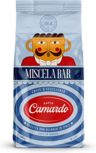 Espresso Kaffee Camardo Miscela Bar 1000g Körner