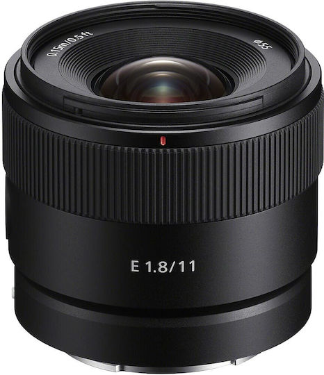 Sony Crop Φωτογραφικός Φακός SEL11F18B.SYX Σταθερός για Sony E Mount Μαύρος
