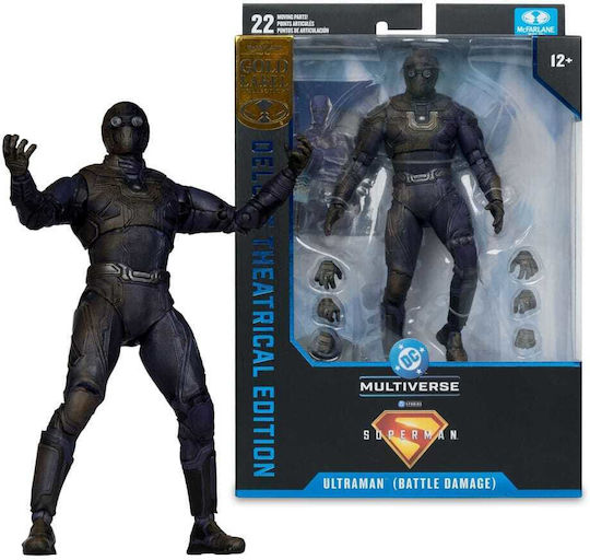 Figurină de acțiune Dc Multiverse Deluxe Ultraman Battle Damaged Superman 18ec.