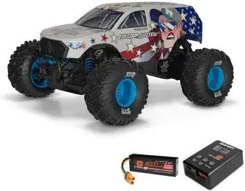 Arrma 223s Радиоуправляем Автомобил Monster Truck 2WD Бял