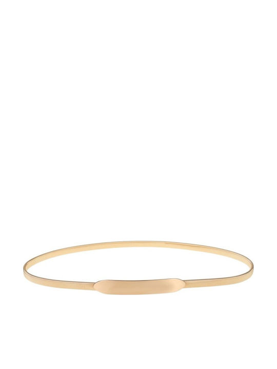Elastische Damen Gürtel Kette Gold