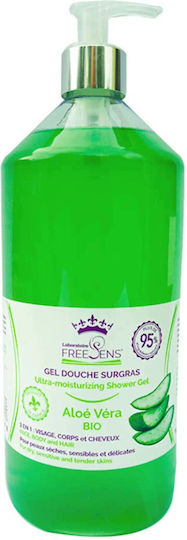 Freesens Gel de dus calmant cu miros de nucă de cocos 1000ml