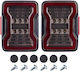 Σετ Πίσω Φώτων Led Σκούρων Jeep Wrangler 55077891ac