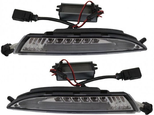 Set Lumini Frontale LED Cu Semnale Dinamice VW Scirocco III 1K8953041B