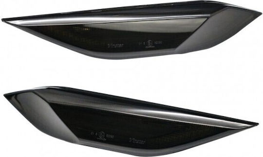 Set Front Led Lights Tinted Indicators Porsche Cayenne 95863110200