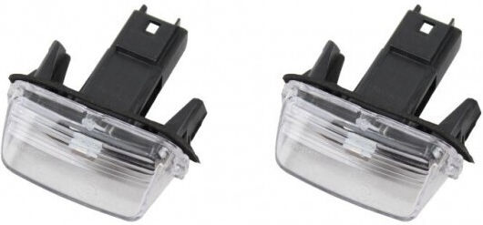 Φωτισμός Πινακίδας Κυκλοφορίας Led Citroën Berlingo C3 C4 Picasso Peugeot 206 Λαμπτήρα Led Αριστερή Ή Δεξιά 6340a3