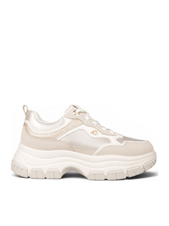 Γυναικεία Sneakers Μπεζ