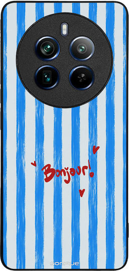 Husă Sonique Stripe Stories Series Realme 12 Pro 5g Realme 12 Pro Plus 5g Albastru Bonjour