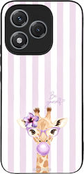 Θήκη Sonique Stripe Stories Series Honor 400 Lite 5g Λιλά Καμηλοπάρδαλη Τσιχλόφουσκα