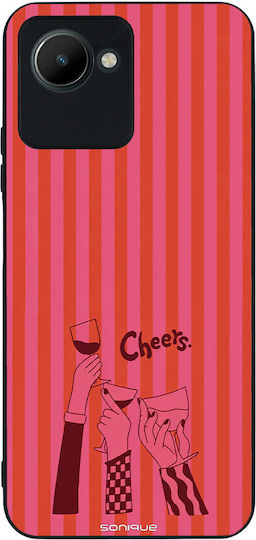 Θήκη Sonique Stripe Stories Series Series Realme C30 Cheers