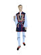 Traditional Costume Ntoulamas Mesolongiou with Decorative Chain