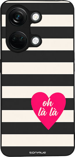 Θήκη Sonique Stripe Stories Series Oneplus Nord 3 5g Oh La La – Μαύρο