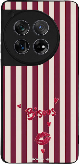 Sonique Stripe Stories Series OnePlus 12 5G Kiss Mobile Phone Case