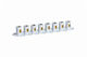 Line Taps 8 Pole Copper 8x1 16mm² 8116