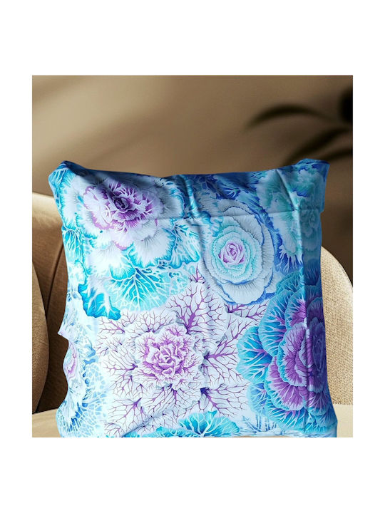 Sofa Cushion By Kaffe Fassett Blue 45x45cm