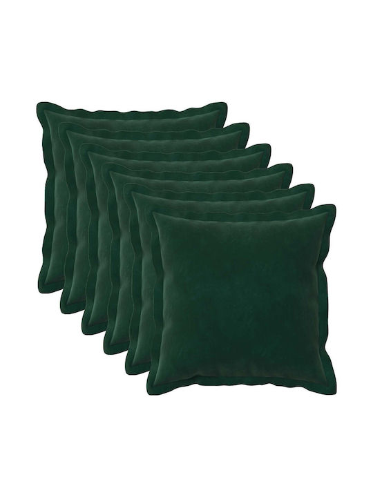 vidaXL Sofa Cushion Houten Velvet Dark Green 35...