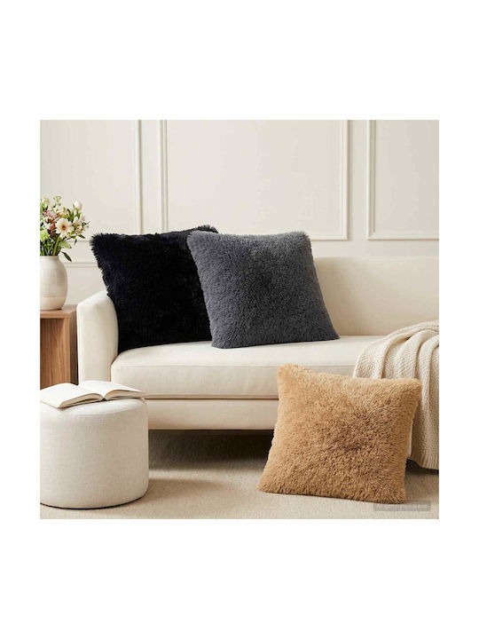 vidaXL Heerlen Sofa Cushion Black 80x80cm