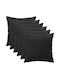 vidaXL Sofa-Kissen Heerlen aus Samt Schwarz 35x35cm