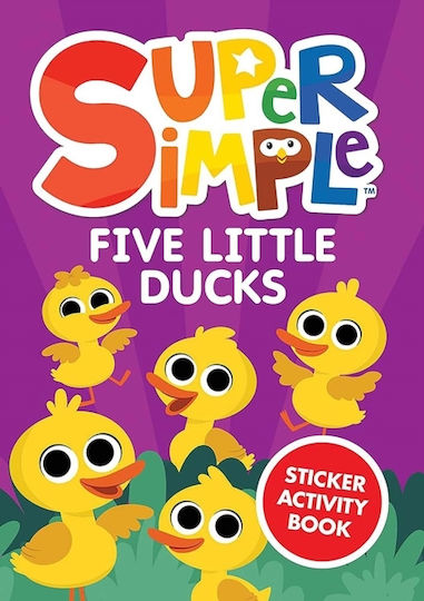Super Simple Five Little Ducks Sticker Activity Book - Dover Publications Inc. - Paperback / Softback