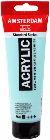 Acrylfarben Amsterdam Acrylic Standard 120ml 660 Türkisgrün Hell