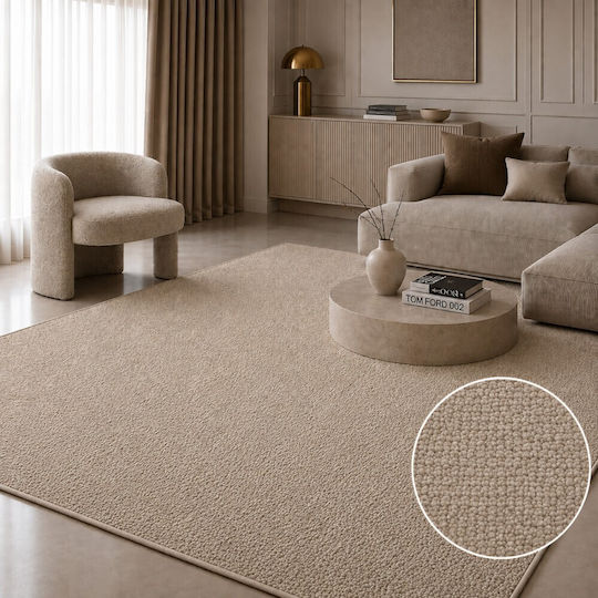Jollie Χαλί Ορθογώνιο Μπεζ 150x200cm