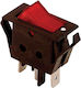 Red Rocker Switch On-off Tes-11