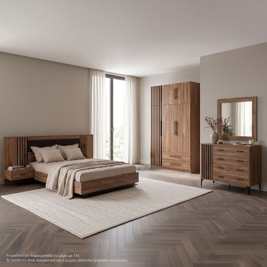 Σετ Κρεβατοκάμαρας Harry με Στρώμα 160x200εκ. 6τμχ Σετ Κρεβατοκάμαρας Harry με Στρώμα 160x200εκ. 6τμχ