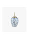 Dekorative Keramik Vase Gold 17.5xY32.5cm