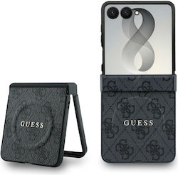 Guess 4g Classic Book Kunststoff / Silikon Schwarz (Galaxy Z Flip)