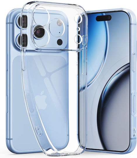 Tech-Protect Flexair Silikon Umschlag Rückseite Transparent (iPhone 18 Pro / 17 Pro)