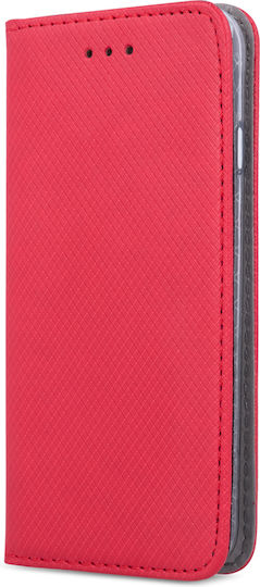 Techwave Magnet Buch Kunststoff / Silikon Rote (Realme 16 Pro+)