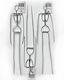 Powertex Wire Mannequin 39cm