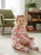 Babydom Set Body Cu Pantaloni Ecru