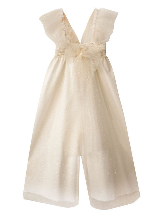 Playsuit Kids Shorts/Bermuda Fabric Ecru
