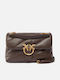 Leather Women's Shoulder Bag Brown