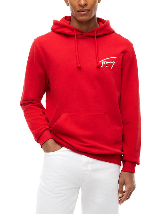 Tommy Hilfiger Sweatshirt Mit Kapuze Rot