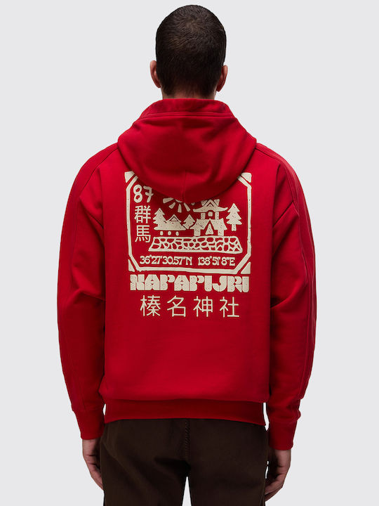 Hooded Sweatshirt Red